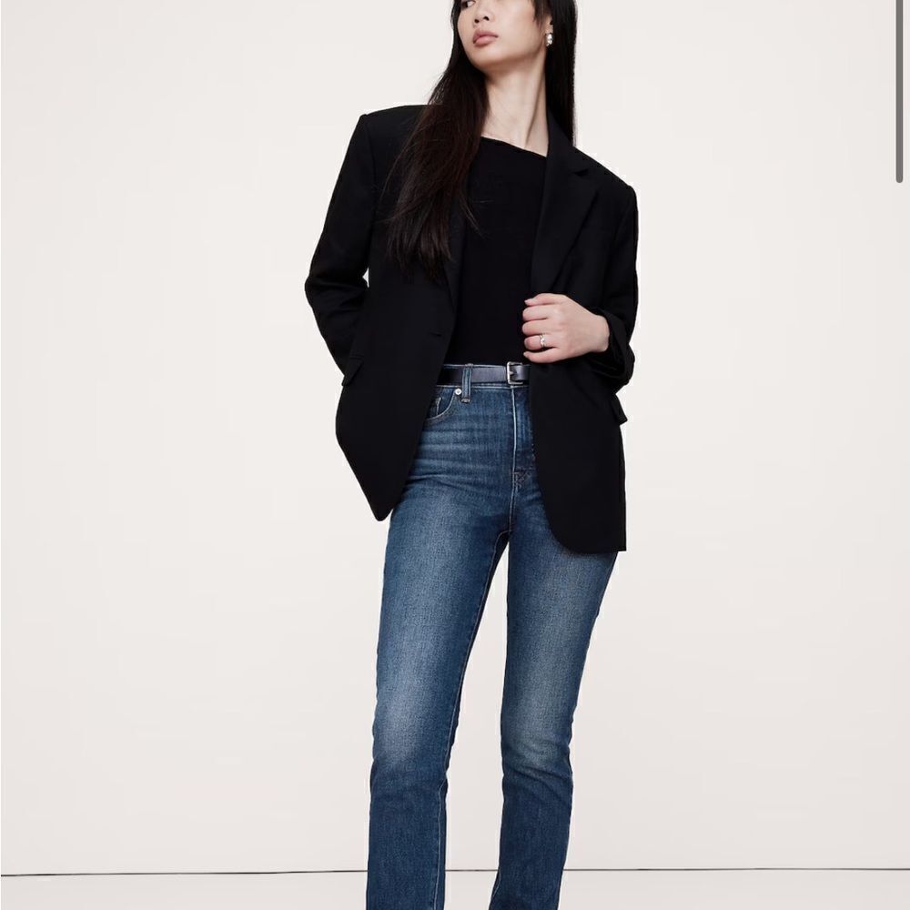 Banana Republic high rise slim jeans